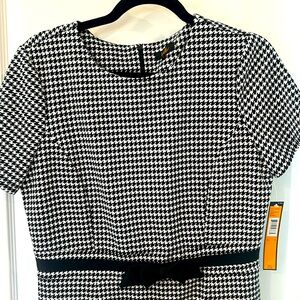 Brand new black/white dress